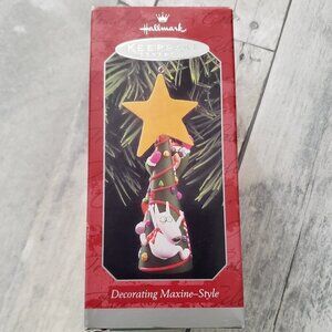NWT - 1998 Decorating Maxine Style, Maxine - Hallmark Keepsake Ornament